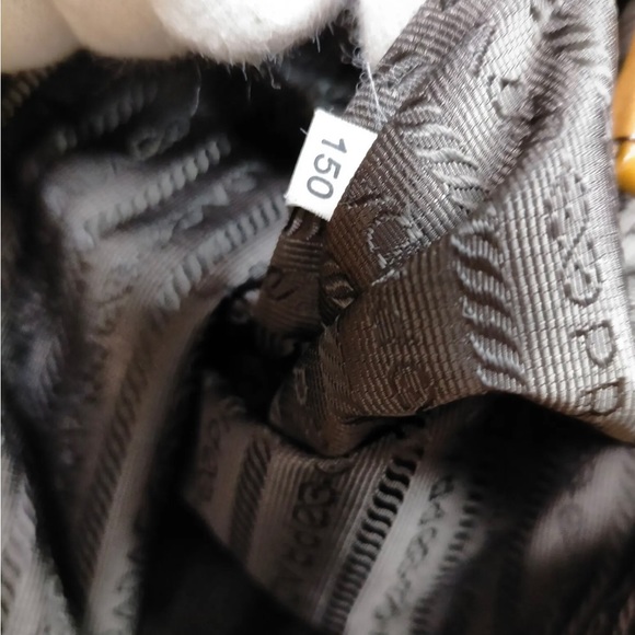 🌟FINAL 🌟Prada Vitello Leather Daino Tote/Shoulderbag. Tan Leather. 🌟 2x HP🌟 - Picture 9 of 9